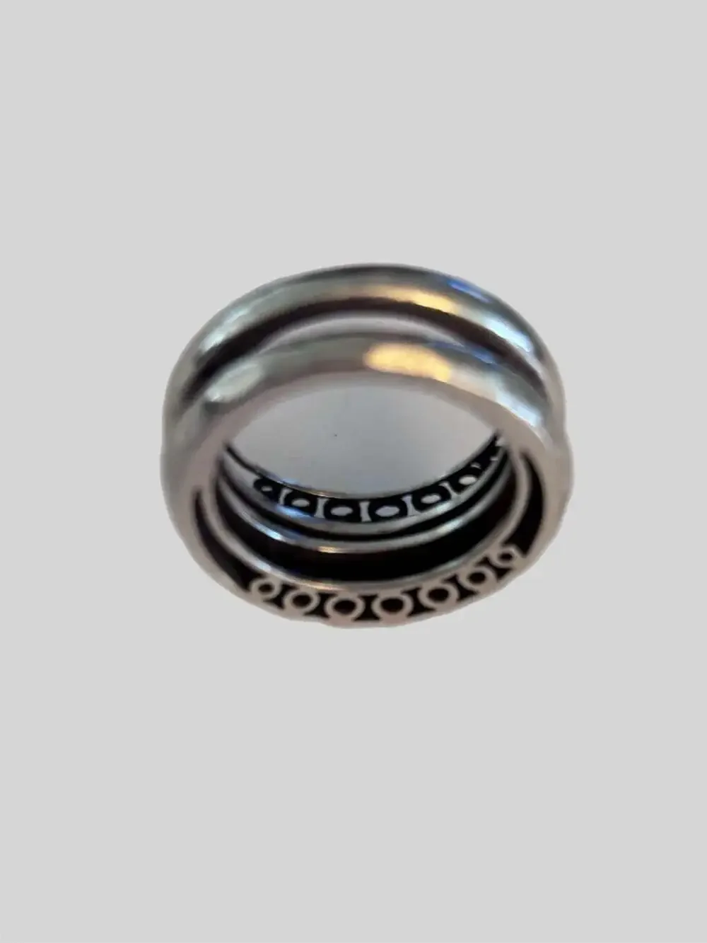 Brighton Inner Circle Double Ring Size 9 Excellent Condition.